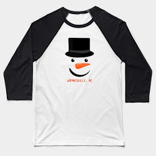 Waynesville, NC Snowman Baseball T-Shirt